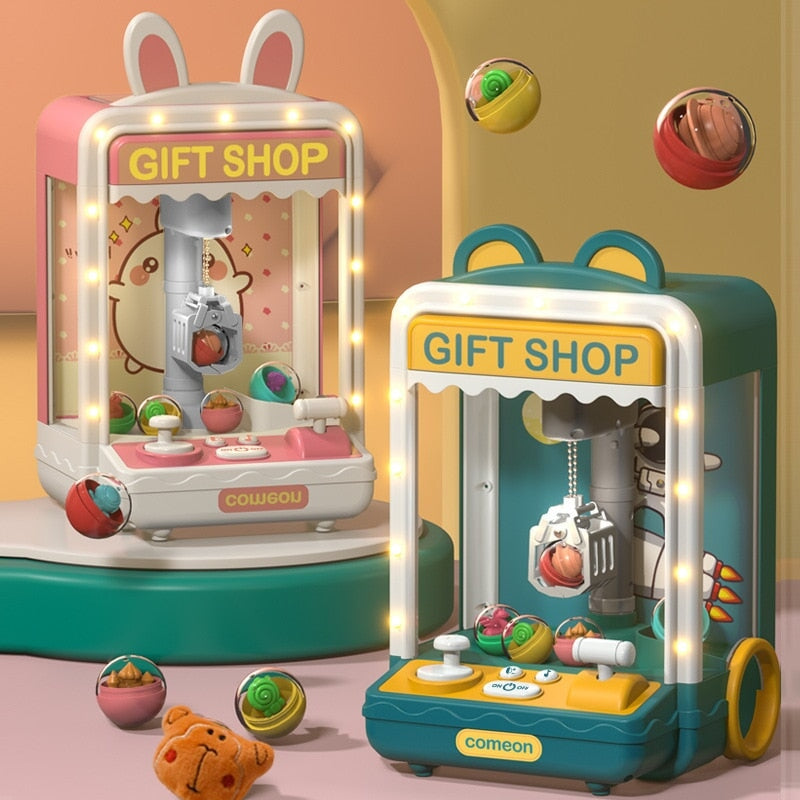kawaiies-softtoys-plushies-kawaii-plush-Gift Shop Pink Green Mini Claw Machines | NEW Toys 