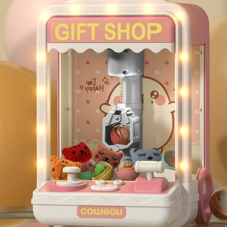 Gift Shop Pink Green Mini Claw Machines