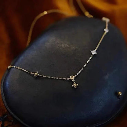 kawaiies-softtoys-plushies-kawaii-plush-Golden Blossom Zircon Necklace Chain Jewelry 