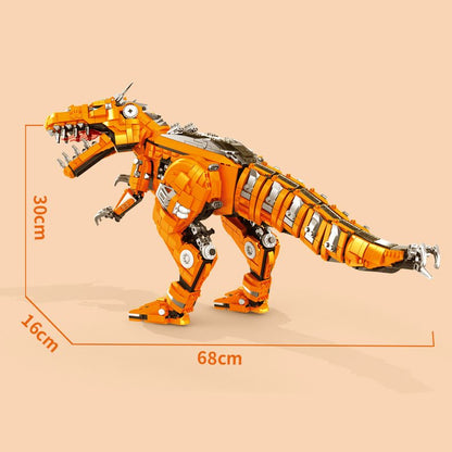 kawaiies-softtoys-plushies-kawaii-plush-Golden Carnosaurus Building Blocks | NEW Build it 