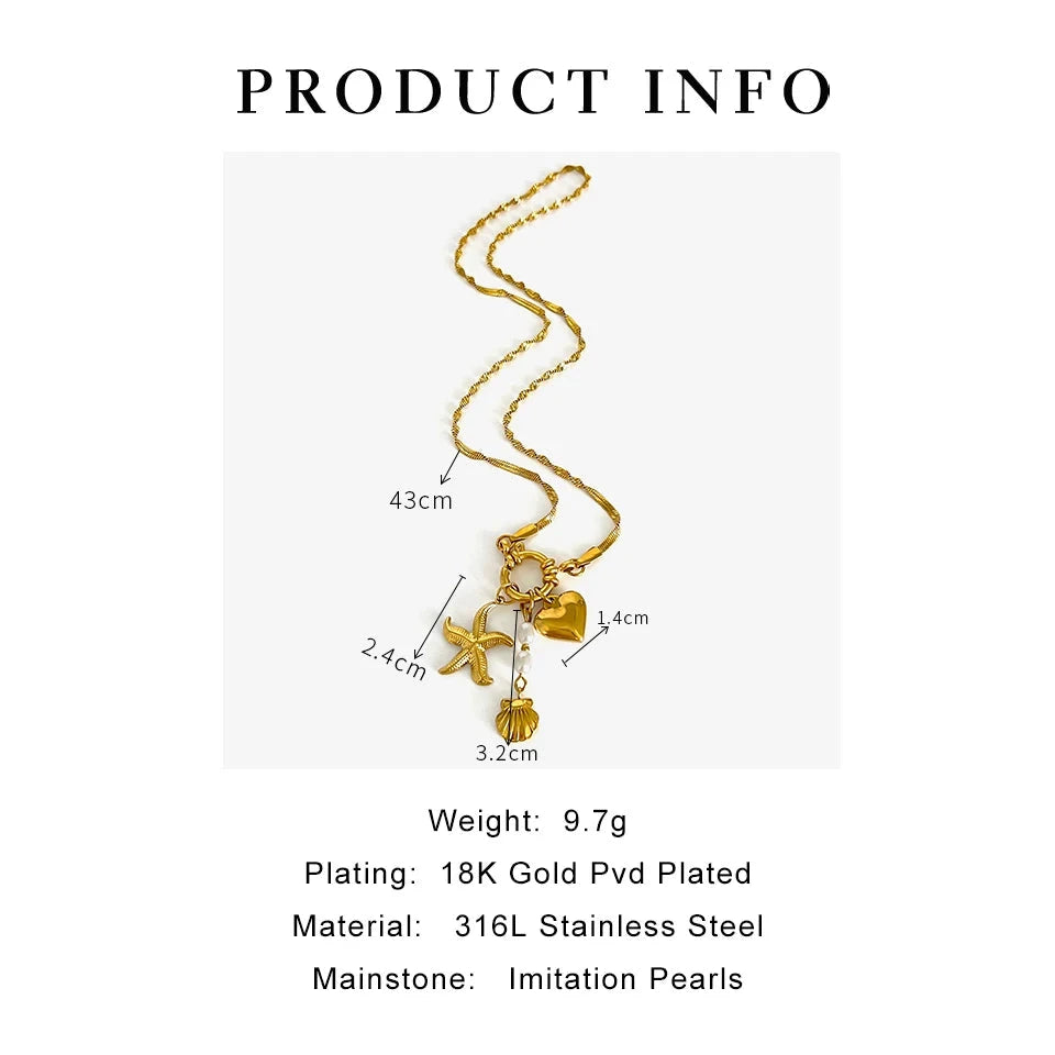 kawaiies-softtoys-plushies-kawaii-plush-Golden Tide Charm Necklace Jewelry 