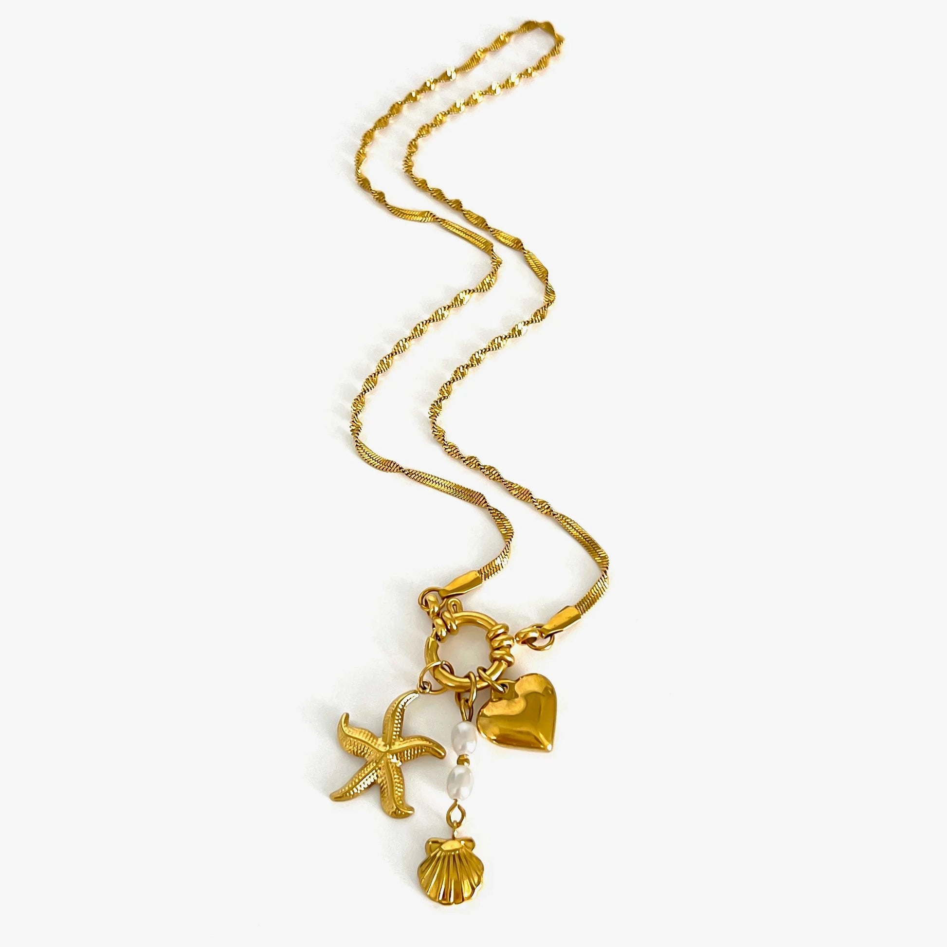 kawaiies-softtoys-plushies-kawaii-plush-Golden Tide Charm Necklace Jewelry 