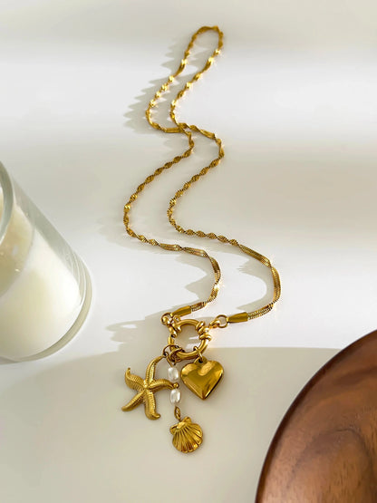 kawaiies-softtoys-plushies-kawaii-plush-Golden Tide Charm Necklace Jewelry 