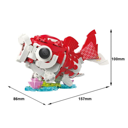 kawaiies-softtoys-plushies-kawaii-plush-Good Fortune Lucky Cute Creatures Micro Building Blocks | NEW Build it 