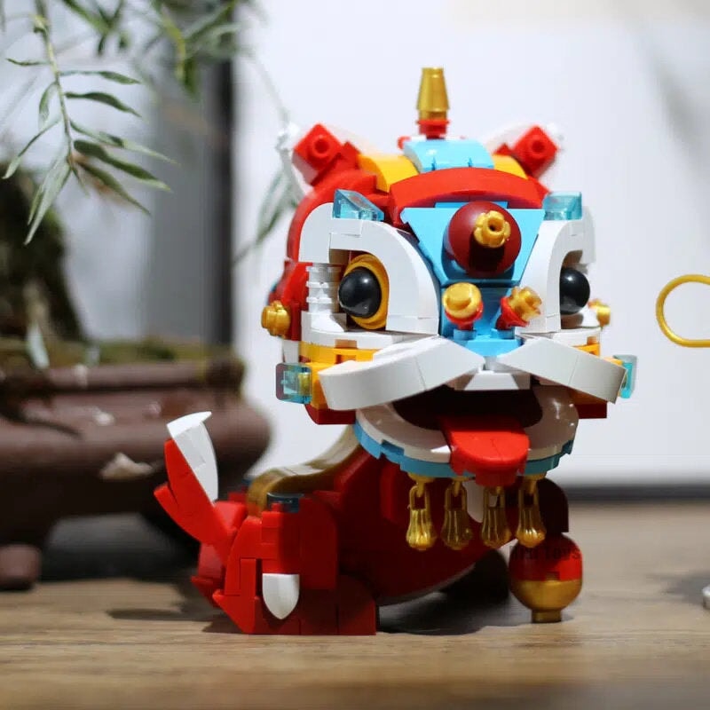 kawaiies-softtoys-plushies-kawaii-plush-Good Fortune Lucky Cute Creatures Micro Building Blocks | NEW Build it 