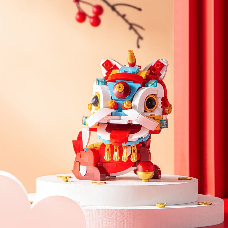 kawaiies-softtoys-plushies-kawaii-plush-Good Fortune Lucky Cute Creatures Micro Building Blocks | NEW Build it 