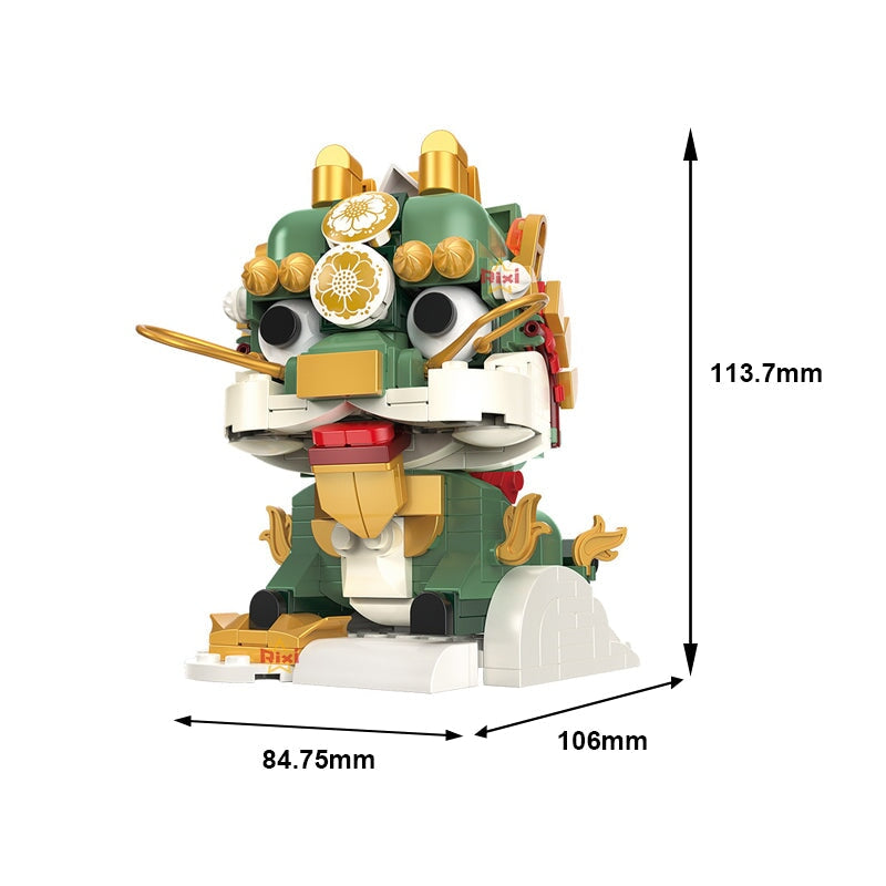 kawaiies-softtoys-plushies-kawaii-plush-Good Fortune Lucky Cute Creatures Micro Building Blocks | NEW Build it 