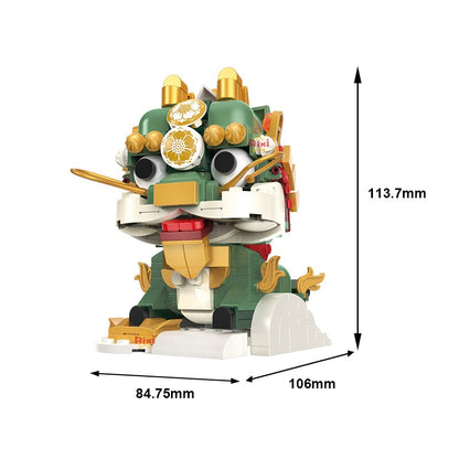 kawaiies-softtoys-plushies-kawaii-plush-Good Fortune Lucky Cute Creatures Micro Building Blocks | NEW Build it 