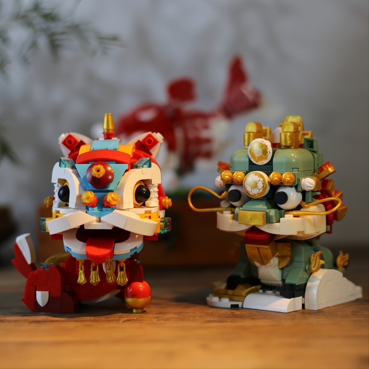 kawaiies-softtoys-plushies-kawaii-plush-Good Fortune Lucky Cute Creatures Micro Building Blocks | NEW Build it 