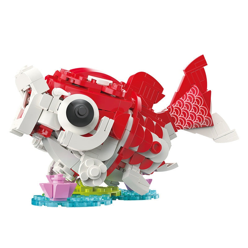 kawaiies-softtoys-plushies-kawaii-plush-Good Fortune Lucky Cute Creatures Micro Building Blocks | NEW Build it 