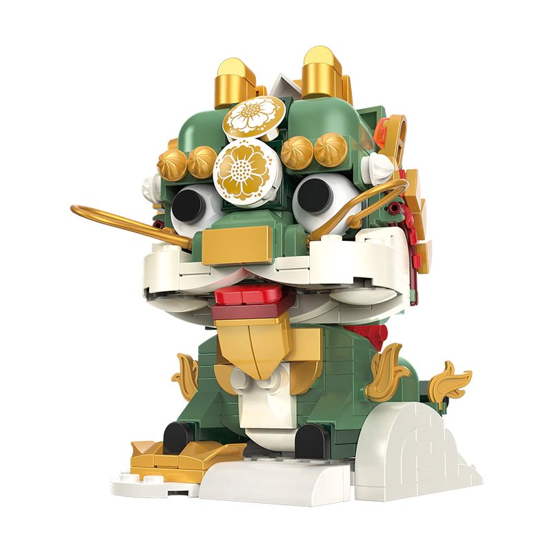 kawaiies-softtoys-plushies-kawaii-plush-Good Fortune Lucky Cute Creatures Micro Building Blocks | NEW Build it 