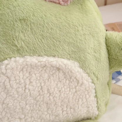 kawaiies-softtoys-plushies-kawaii-plush-Green Froggy Plush Backpack Bags 