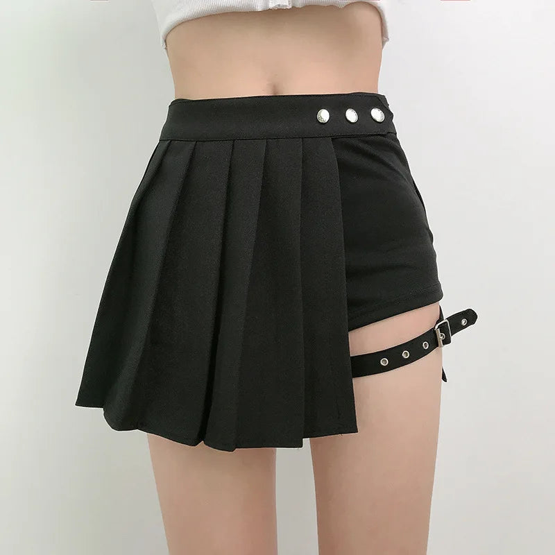 THEREDTHREAD / ザレッドスレッド】S half mini skirt bug check