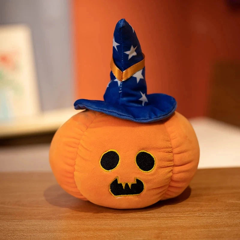 kawaiies-softtoys-plushies-kawaii-plush-Halloween Pumpkin Hat Plushie Collection 2024 Soft toy Shocked (Blue) 7in / 20cm 