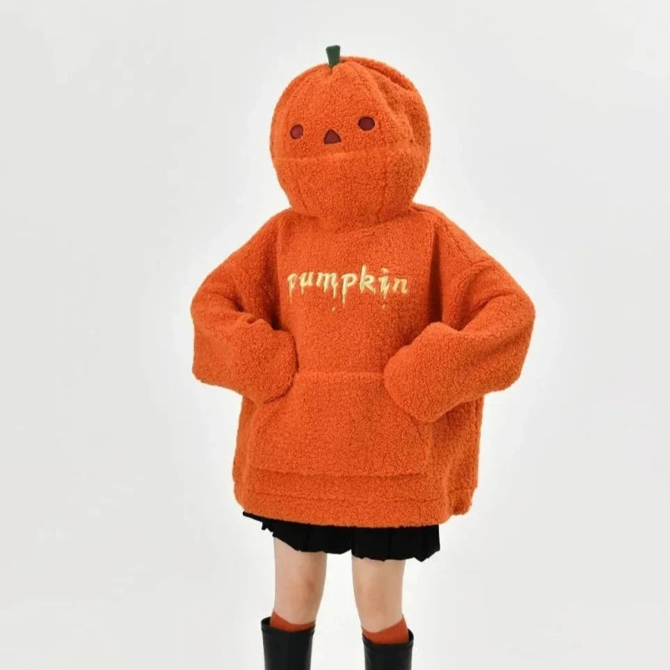 kawaiies-softtoys-plushies-kawaii-plush-Halloween Pumpkin Hoodie Jacket Apparel 