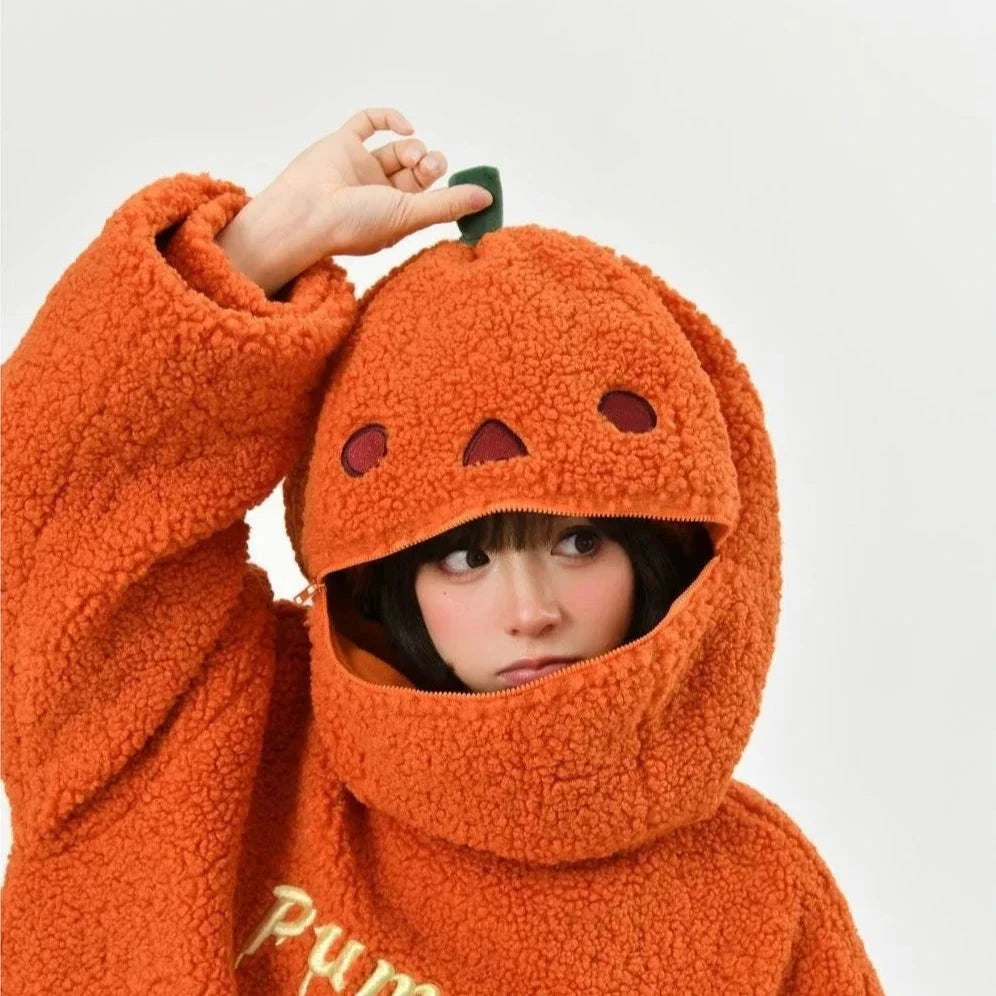 kawaiies-softtoys-plushies-kawaii-plush-Halloween Pumpkin Hoodie Jacket Apparel 