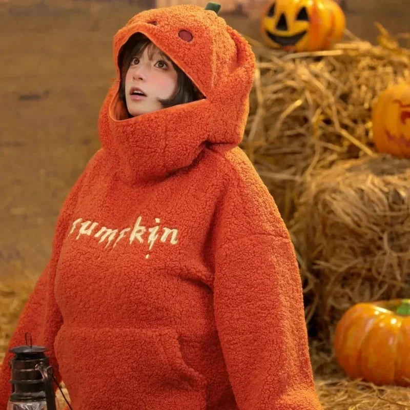 kawaiies-softtoys-plushies-kawaii-plush-Halloween Pumpkin Hoodie Jacket Apparel 