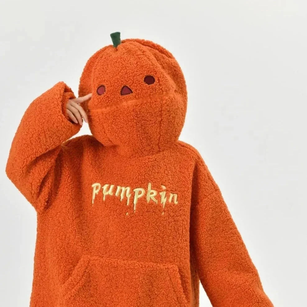 kawaiies-softtoys-plushies-kawaii-plush-Halloween Pumpkin Hoodie Jacket Apparel 