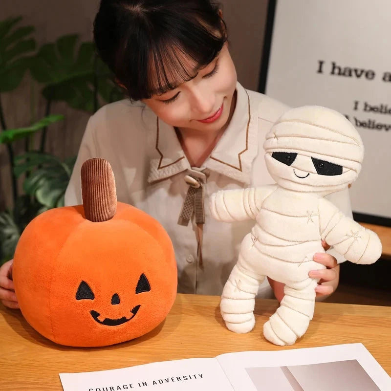 kawaiies-softtoys-plushies-kawaii-plush-Halloween Pumpkin Mummy Skull Bone Plushies Soft toy 