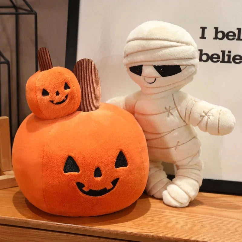 kawaiies-softtoys-plushies-kawaii-plush-Halloween Pumpkin Mummy Skull Bone Plushies Soft toy 