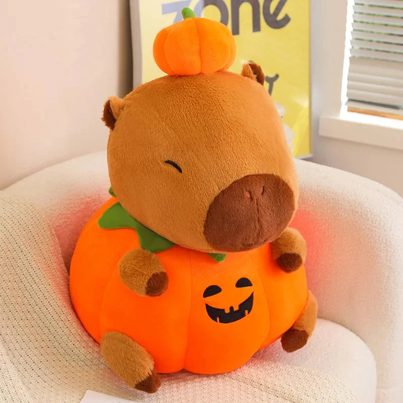 kawaiies-softtoys-plushies-kawaii-plush-Halloween Pumpkin Party Capybara Plush Soft toy 