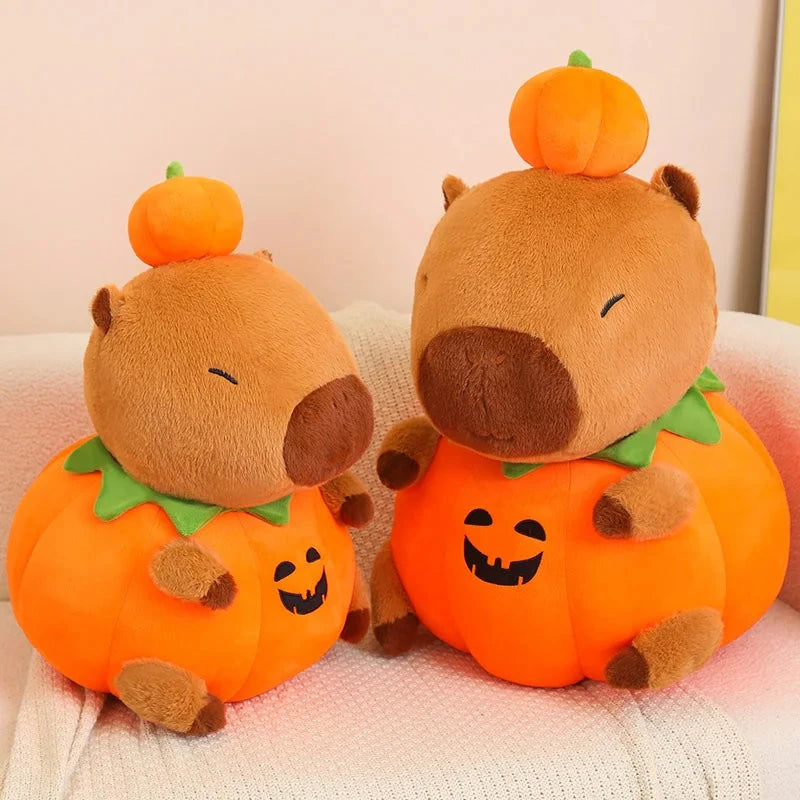 kawaiies-softtoys-plushies-kawaii-plush-Halloween Pumpkin Party Capybara Plush Soft toy 