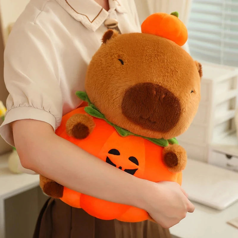 kawaiies-softtoys-plushies-kawaii-plush-Halloween Pumpkin Party Capybara Plush Soft toy 