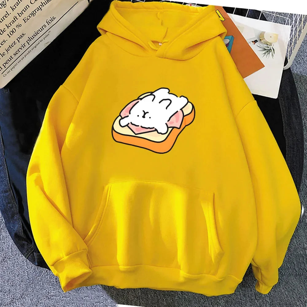 kawaiies-softtoys-plushies-kawaii-plush-Ham Toastie Luckie the Dog Unisex Hoodie Apparel Yellow XXL 