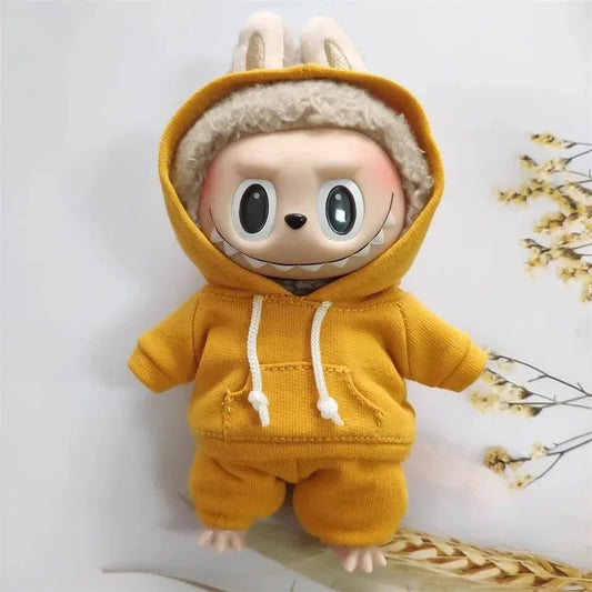 kawaiies-softtoys-plushies-kawaii-plush-Handmade Cozy Hoodie Joggers Labubu Outfit Accessories 