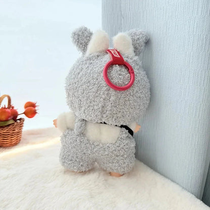 kawaiies-softtoys-plushies-kawaii-plush-Handmade Fluffy Animals Labubu Doll Outfit Collection Accessories 