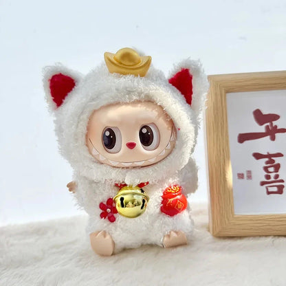 kawaiies-softtoys-plushies-kawaii-plush-Handmade Fluffy Animals Labubu Doll Outfit Collection Accessories 