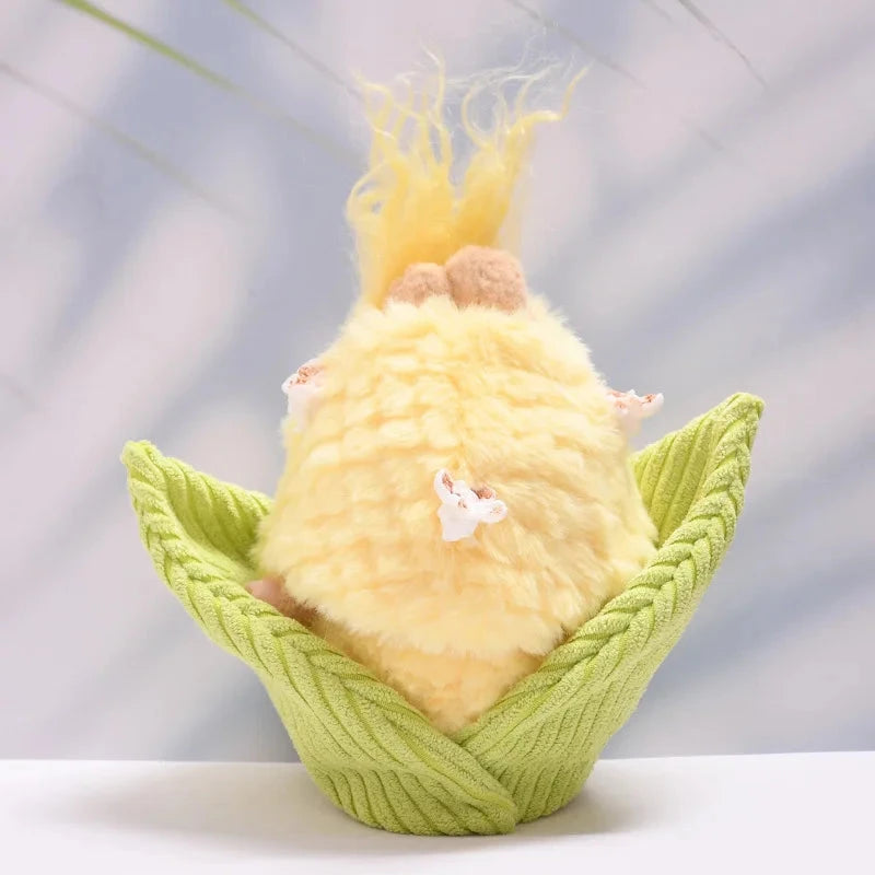 kawaiies-softtoys-plushies-kawaii-plush-. Handmade Funny Sweetcorn Labubu Outfit Accessories 