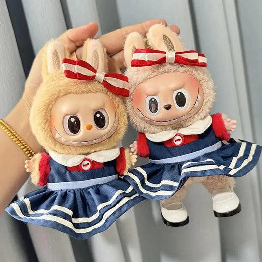 kawaiies-softtoys-plushies-kawaii-plush-Handmade Labubu Blue Red Sailor Moon Outfit with Accessories Accessories 