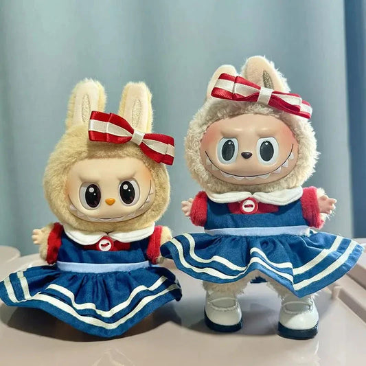 kawaiies-softtoys-plushies-kawaii-plush-Handmade Labubu Blue Red Sailor Moon Outfit with Accessories Accessories 