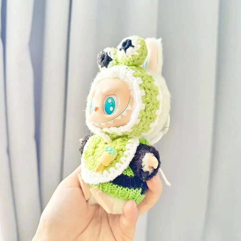 kawaiies-softtoys-plushies-kawaii-plush-Handmade Labubu Crochet Animal Outfits Accessories 