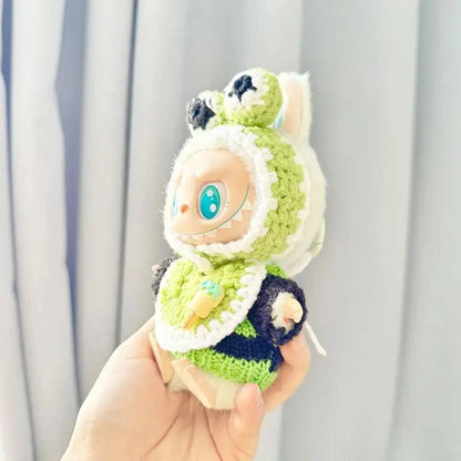 kawaiies-softtoys-plushies-kawaii-plush-Handmade Labubu Crochet Animal Outfits Accessories 