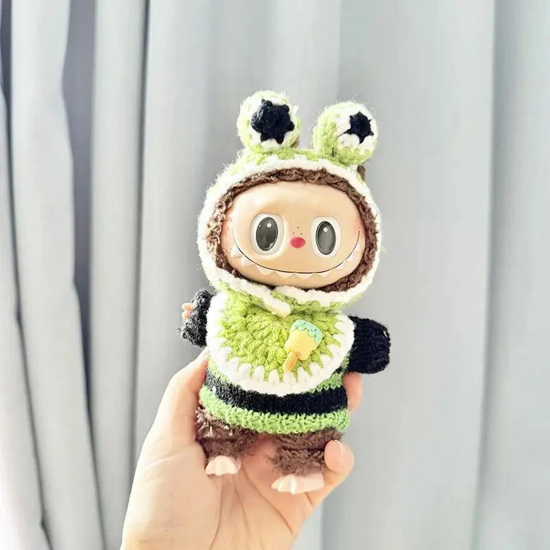 kawaiies-softtoys-plushies-kawaii-plush-Handmade Labubu Crochet Animal Outfits Accessories 