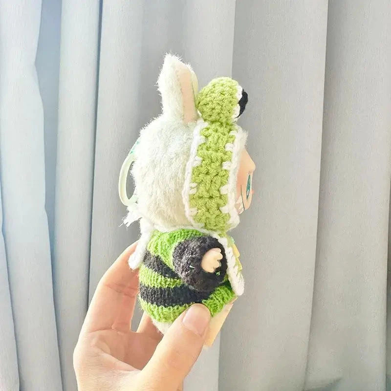 kawaiies-softtoys-plushies-kawaii-plush-Handmade Labubu Crochet Animal Outfits Accessories 