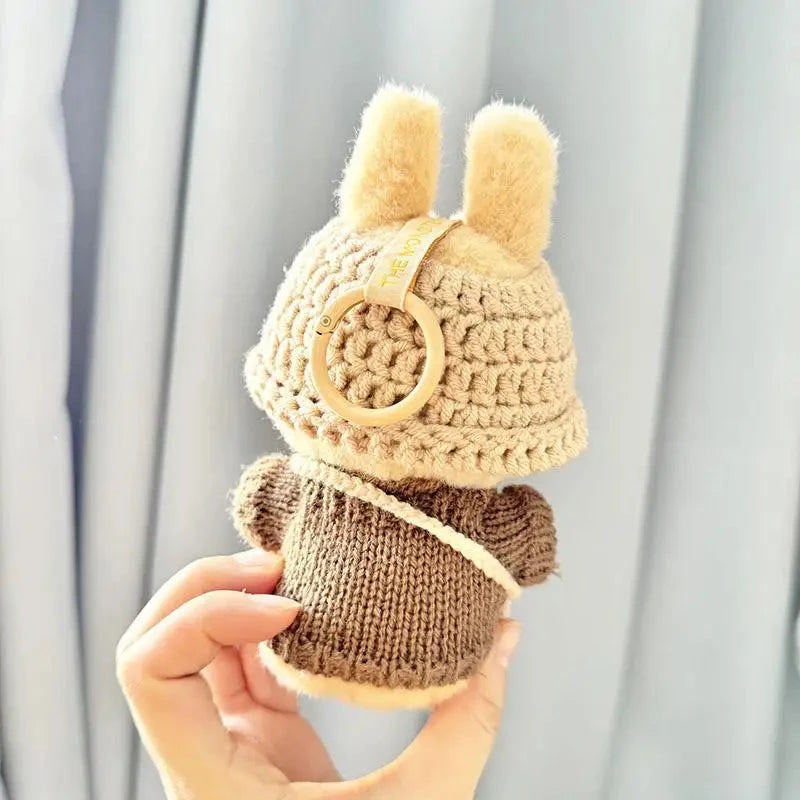 kawaiies-softtoys-plushies-kawaii-plush-Handmade Labubu Crochet Animal Outfits Accessories 