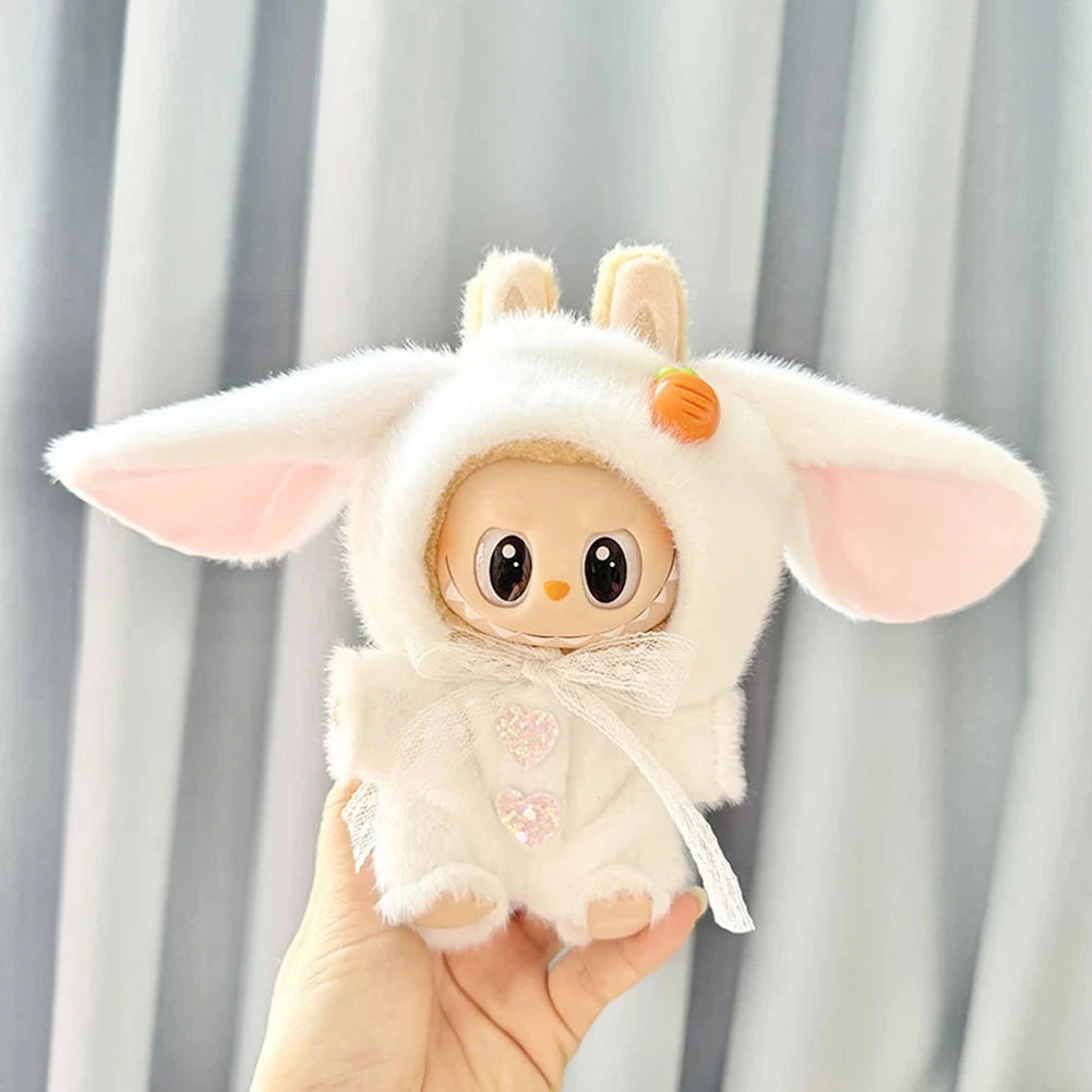 Handmade Labubu Kawaii Bunny Overalls Outfit – Kawaiies