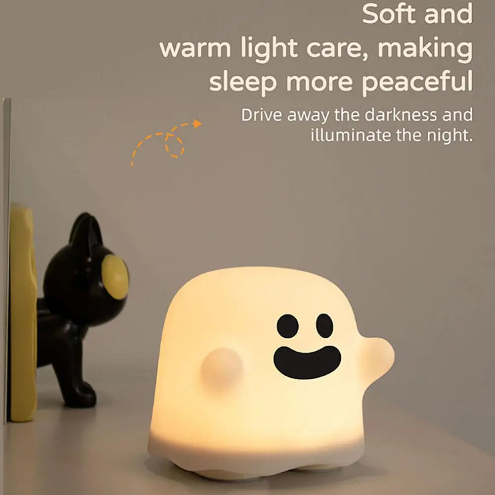 kawaiies-softtoys-plushies-kawaii-plush-Happy Ghost LED Night Light Home Decor 