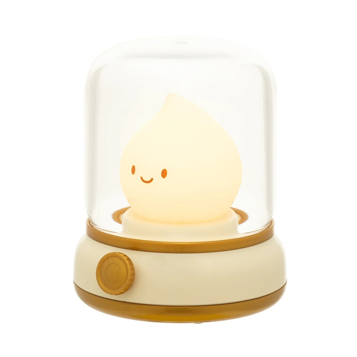 kawaiies-softtoys-plushies-kawaii-plush-Happy Glowing Candle Flame LED Night Light Home Decor Yellow 