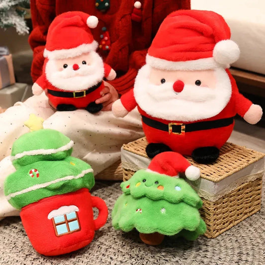 kawaiies-softtoys-plushies-kawaii-plush-Happy Kawaii Christmas Tree Santa Plushie Collection Soft toy 