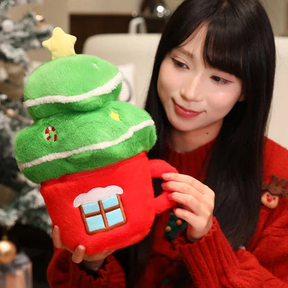 kawaiies-softtoys-plushies-kawaii-plush-Happy Kawaii Christmas Tree Santa Plushie Collection Soft toy 
