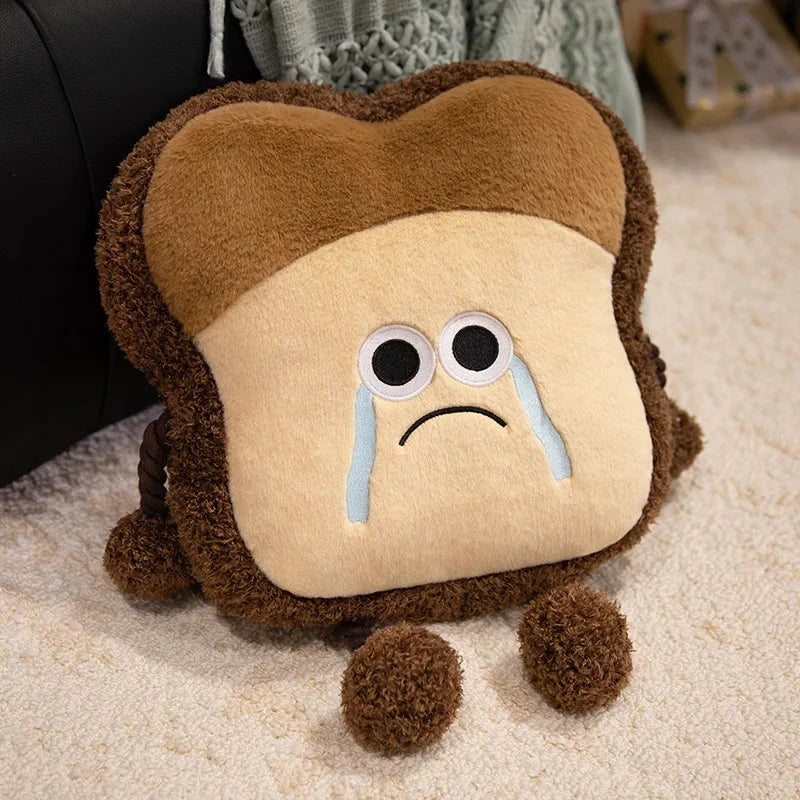 kawaiies-softtoys-plushies-kawaii-plush-Happy Toast Sad Toast Plush & Bag Soft toy Crying Plush 23cm 