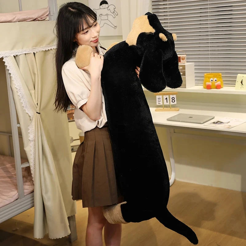 kawaiies-softtoys-plushies-kawaii-plush-Huggable Long Sausage Dog Plush Soft toy 