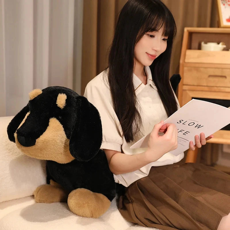 kawaiies-softtoys-plushies-kawaii-plush-Huggable Long Sausage Dog Plush Soft toy 