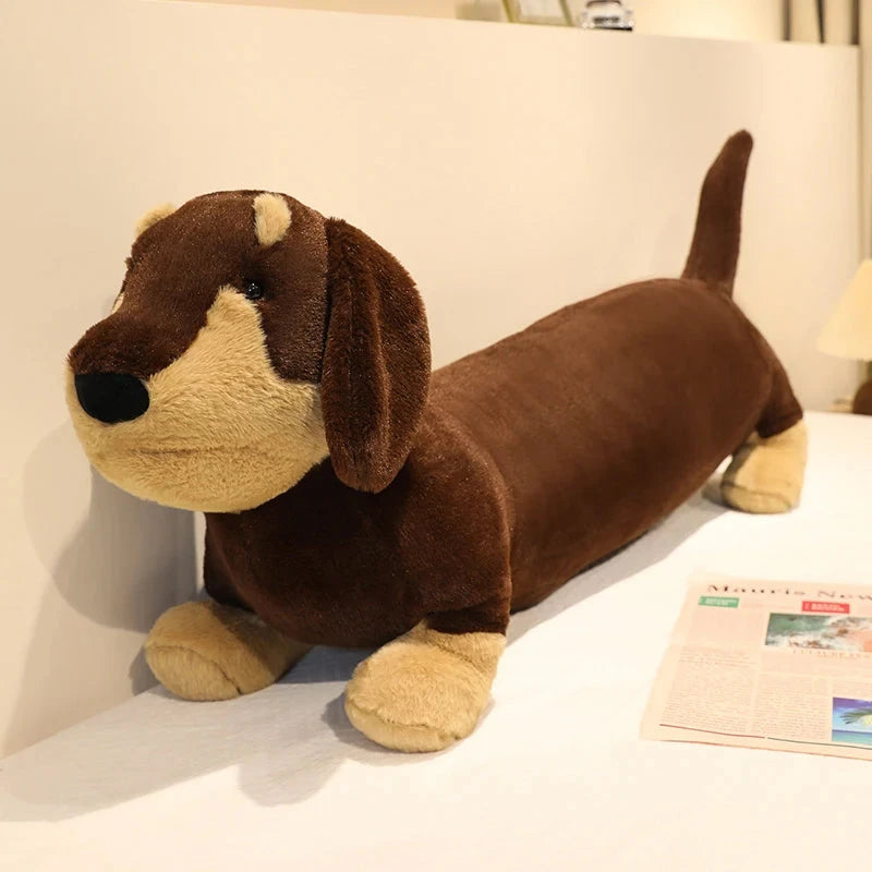 kawaiies-softtoys-plushies-kawaii-plush-Huggable Long Sausage Dog Plush Soft toy 