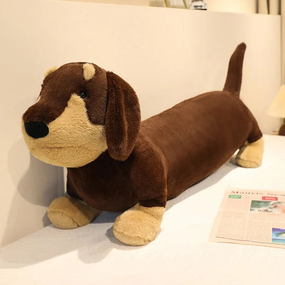 kawaiies-softtoys-plushies-kawaii-plush-Huggable Long Sausage Dog Plush Soft toy 