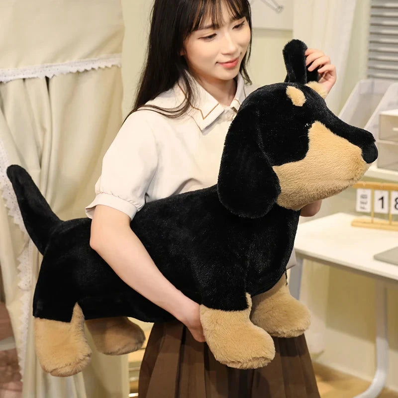 kawaiies-softtoys-plushies-kawaii-plush-Huggable Long Sausage Dog Plush Soft toy 